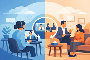 Telehealth vs In Person Therapy: Which Fits?